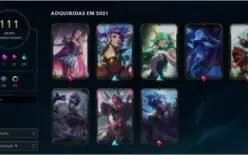 Vendo conta LOL  Diamante I   todos champions 111 skins