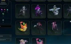 League of legends contas