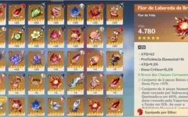 GENSHIN IMPACT / AR 49 / DILUC + Venti + Keqing + 13 SR