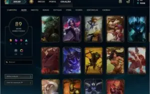 CONTA OURO 5 - TODOS OS CHAMPIONS