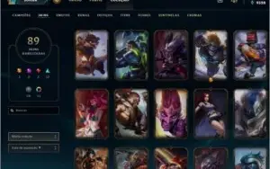 CONTA OURO 5 - TODOS OS CHAMPIONS