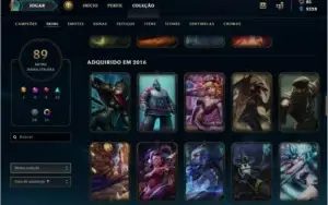 CONTA OURO 5 - TODOS OS CHAMPIONS
