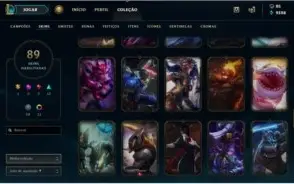 CONTA OURO 5 - TODOS OS CHAMPIONS