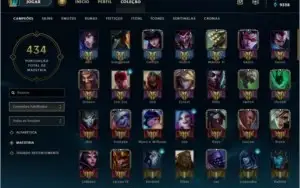 CONTA OURO 5 - TODOS OS CHAMPIONS