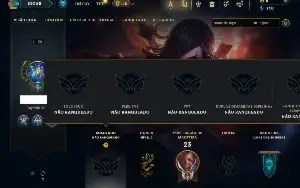 Unranked com 26 Champs e 2 Skins