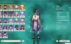 GENSHIN IMPACT CONTA AR57 26k+ Gemas Xiao Zhong keqing Qiqi
