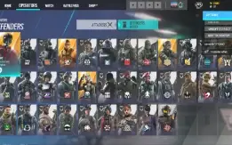 Conta R6 Pc Esmeralda 2 Com Varias Skins