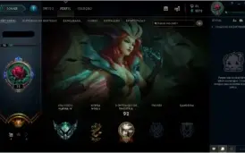 CONTA LOL PLATINA - 30 CHAMPS - 14 SKINS - 12 EMOTES