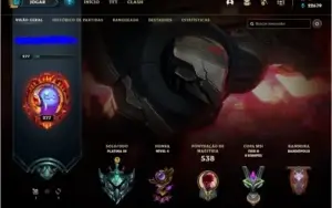 Conta lvl 277 / Full Champ / 131 Skins / Honra 4