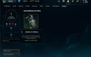 Conta Platina 4 com 45 Champs e 21 Skin