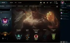 Conta Platina IV, 75 Champions e varias skins