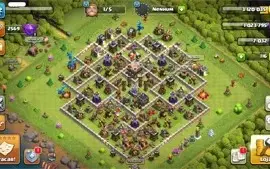 CONTA CV10 CLASH OF CLANS + 4037 GEMAS