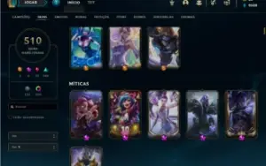Conta League of legends