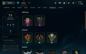Conta League of legends