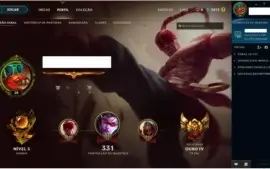Conta LoL +100 Campeões e 40 Skins