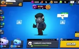 Brawl Stars 11k de trofeus TODOS brawls + detalhes no anucio