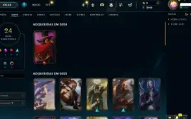 Conta Lol Esmeralda 2; Mmr Smurf ; 60+ Champs Com Skin