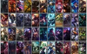 Conta prata 2 com 145 Champs e 165 Skins + 1 Prestigio