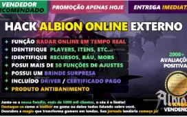 Radar Hack Albion - Vitalício -Entrega Automatica 🟢