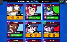 Conta Brawl Stars - preço especial