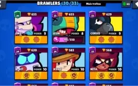 Conta Brawl Stars - preço especial