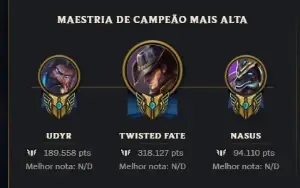 Conta Lol