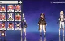 Genshin AR 55 Shogun, Ayaka, Hutao, total 7 itens 5*