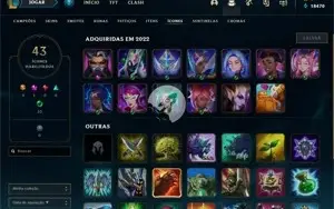 Conta Ouro 4 - Smurf LOL (league of legends) ELOMOON
