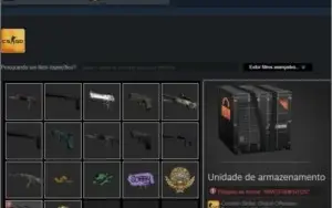 Conta steam com 165 jogos, 6 anos, nível 28.