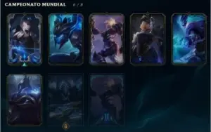 Conta no lol com 764 Skin e Icones exclusivos