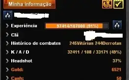 Vendo conta PB Capitão 2