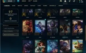 Conta ouro 2 com 31 Champs e 2 Skins ( EMAIL NÃO CONFIRMADO)