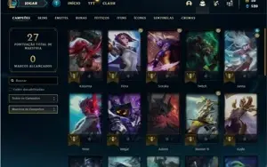 Conta ouro 2 com 31 Champs e 2 Skins ( EMAIL NÃO CONFIRMADO)