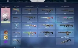 CONTA VALORANT COM SKINS COM TOTAL GASTO: BRL433.20