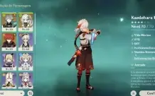 Ar40. Kazuha + “bis”, alhaitham, Nahida, Ayaka, diluc