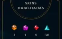 CONTA GOLD IV DE 2012 - R$2000 EM SKINS