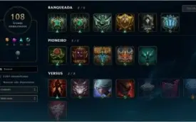 OFERTA!!  CONTA PLATINA V, 116 CAMPEÕES, 37 SKINS.