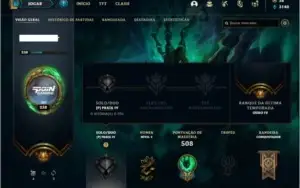 Conta prata 4 com 140 champs e 75 skins + 1 Mitica