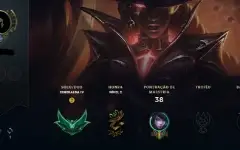 conta esmeralda IV com 3 skins da senna pronta entrega