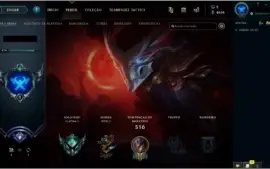 CONTA DE LOL PLATINA 2, EX DIAMANTE