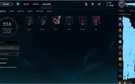 Conta nivel 32 +75 skins+135 campeões+prata v