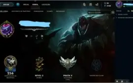 Conta nivel 32 +75 skins+135 campeões+prata v