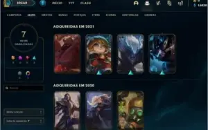CONTA LOL DIAMANTE 2 COM EA