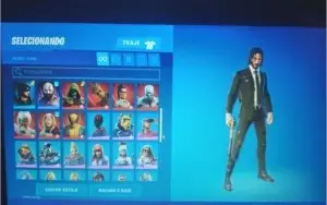 Conta Fortnite com muitas skins