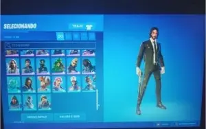 Conta Fortnite com muitas skins