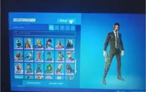 Conta Fortnite com muitas skins