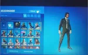 Conta Fortnite com muitas skins