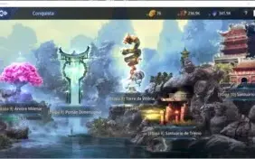 Conta MIR4 Arqueira LVL 67 SA81 com pet épico