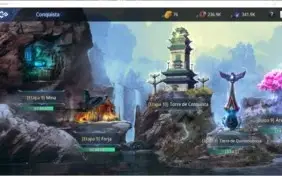 Conta MIR4 Arqueira LVL 67 SA81 com pet épico