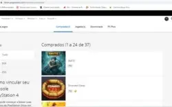 CONTA PSN COM 40 JOGOS E PSN ATE DEZEMBRO 2021